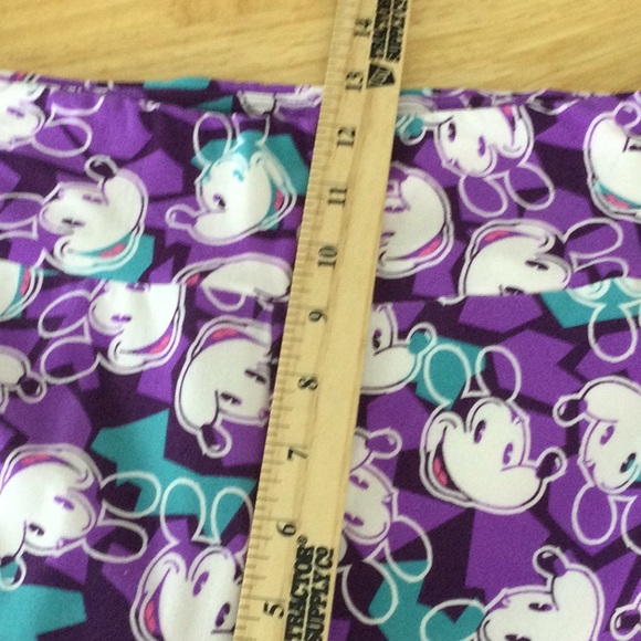 LuLaRoe Mickey Mouse leggings. women’s size M - Picture 6 of 7